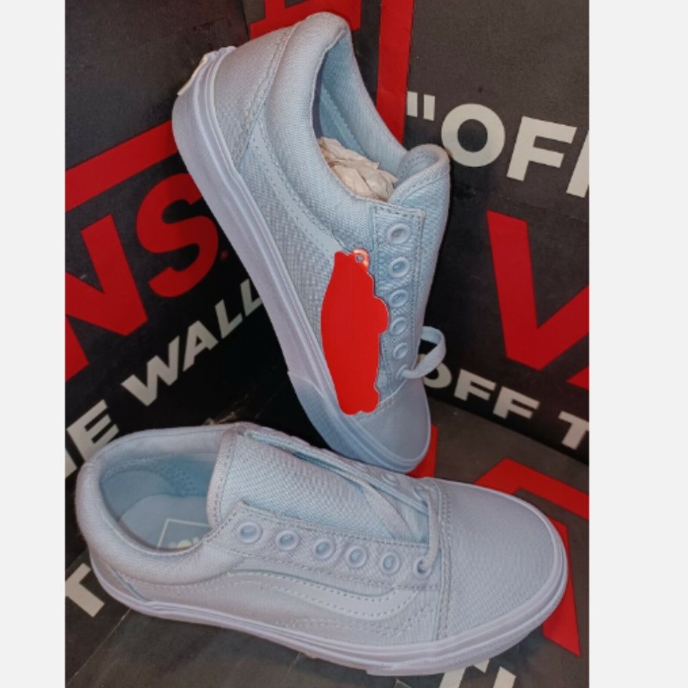 Vans Old Skool Mono Canvas Skyway Men's 3.5/Women's 5 [VNOA31Z9KZK]